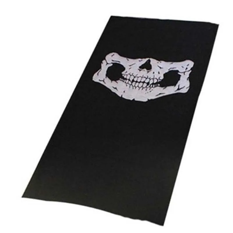 Four season Skull Motorcycle Face Mask Lycra Biker Racing Moto Outdoor mountaineering ski face shield for women men view 5