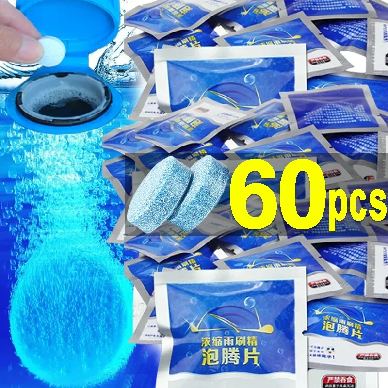 

Car Windscreen Wiper Solid Cleaner Effervescent Tablets Cleaning Universal Windshield Window Glass Water Dust Washing Cleaner