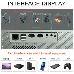 Everycom Full HD RD829 Projector 5G WiFi LED 4K Video Smart Movie Android 11.0 12000 Lumen Projects Home Theater Cinema Beamer 8 Hauptverkaufsoptoma -Projektor - №8