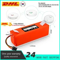 Original 14.4V 12800mAh Robotic Vacuum Cleaner Replacement Battery For Xiaomi Roborock S55 S60 S65 S50 S51 S5 MAX S6 Parts