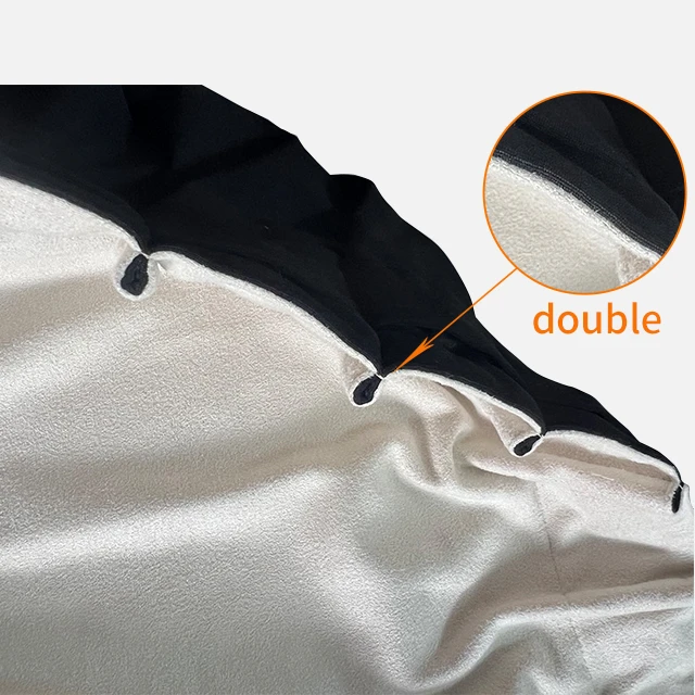 Applicable To Benz Vito W447 Business Car Deerskin Velvet Curtains Sun Protection Heat Insulation, And Light Avoidance Curtain