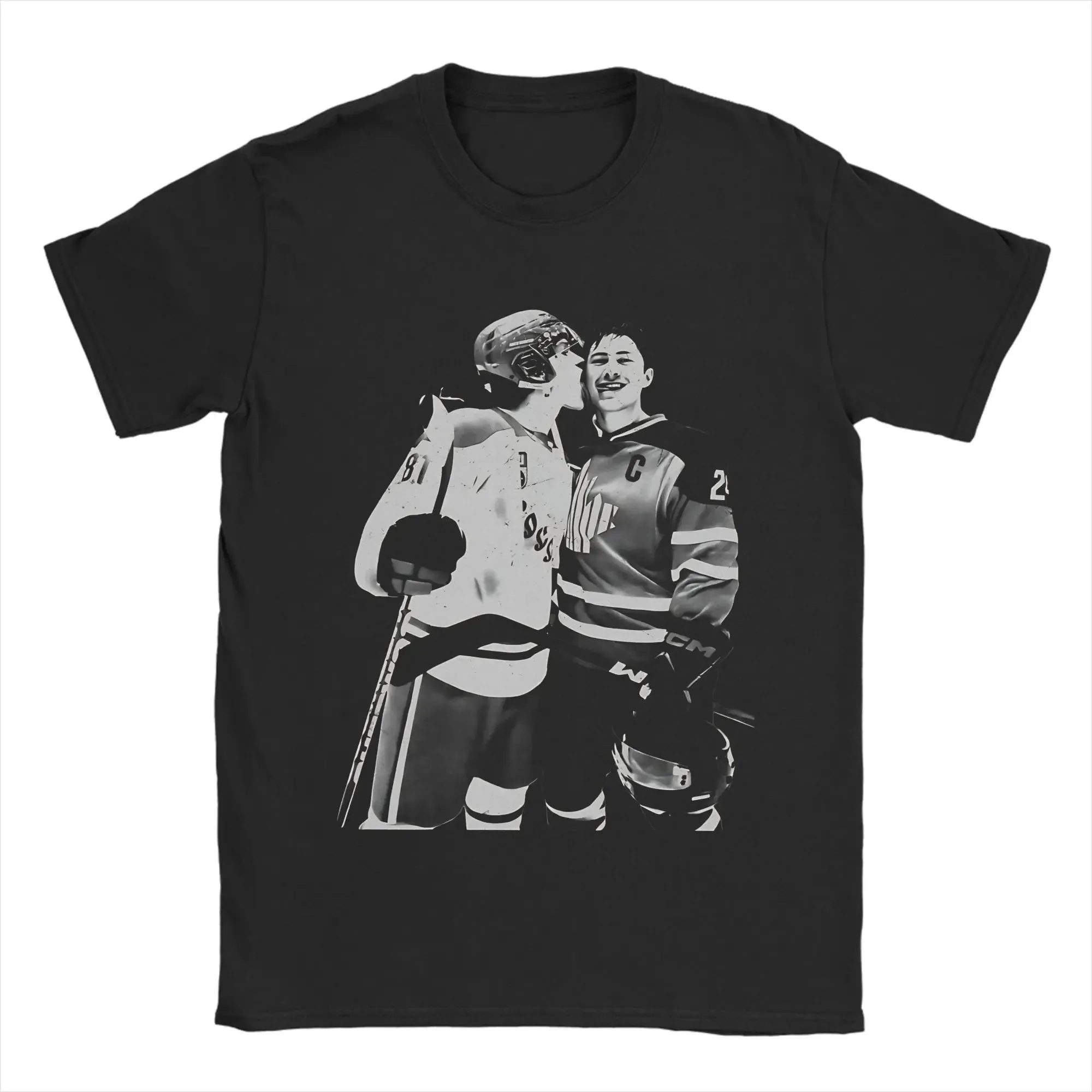Ilya Rozanov Shane Hollander Heated Rivalry Graphic Print T-Shirt Men Women O-neck Cotton Loose Casual Oversized Summer New Tee