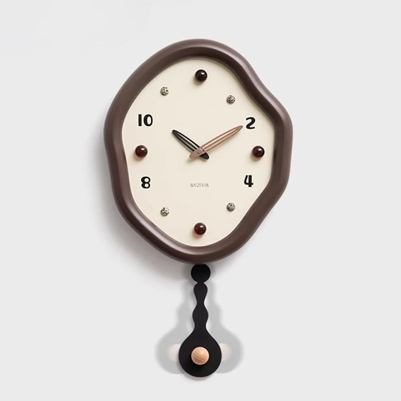 Relojes De Pared creativos nórdicos estilo De mediados De siglo sala De estar relojes De Pared De lujo De alta gama decoración sencilla para el hogar Reloj De Pared FYWC