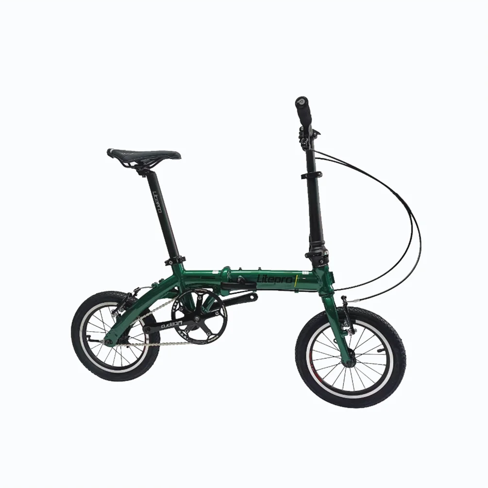 LITEPRO 折りたたみ自転車 16インチ 中古 Elitepro-アルミニウム合金折りたたみ自転車,14および16インチ,3