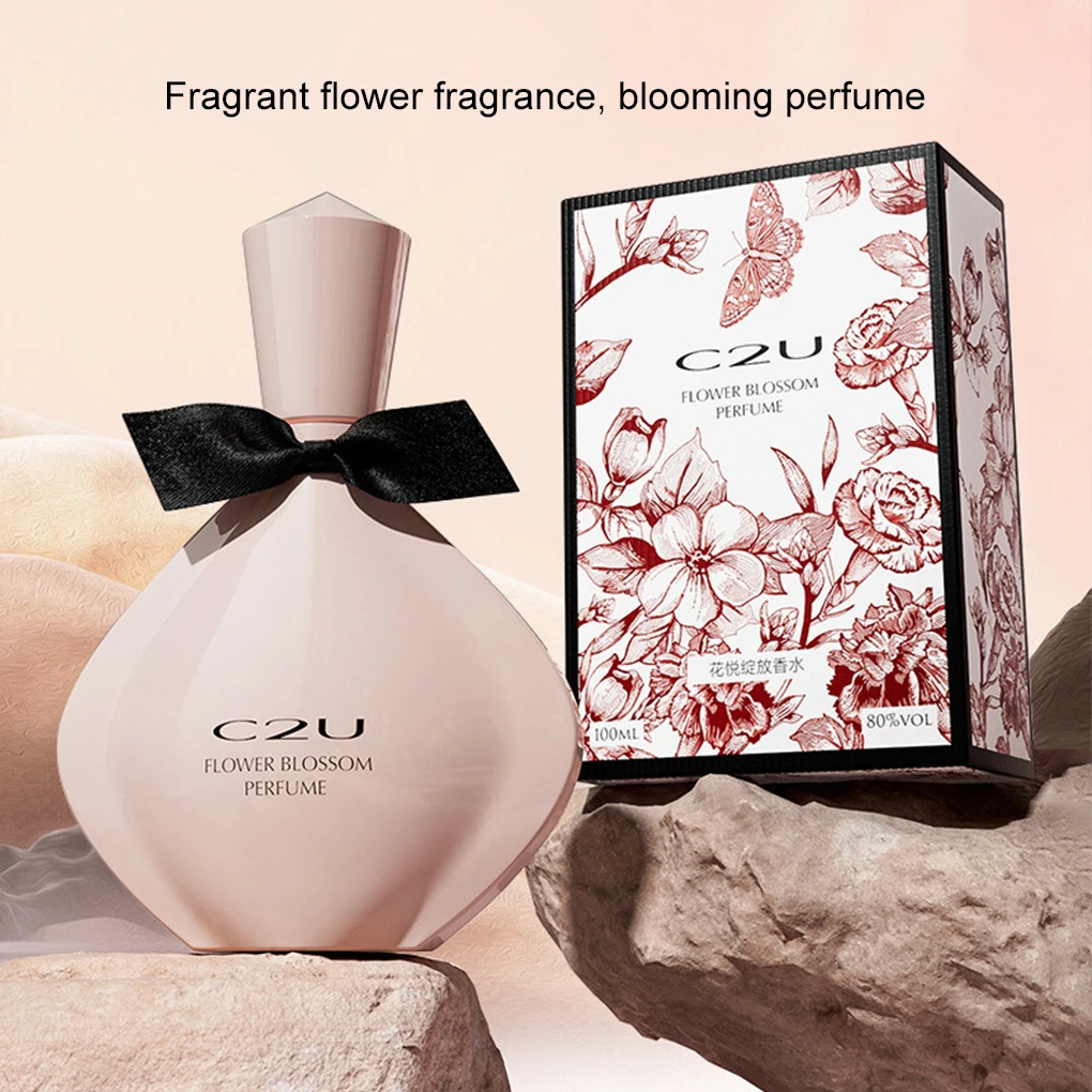 Eau de parfum notas florais perfume para mulher perfume feminino jasmim e tuberose 100ml