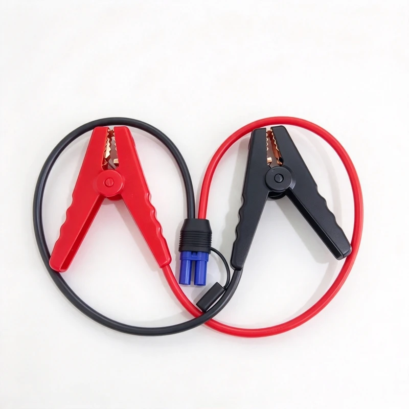 Dual Style Alligator Clip Power Cables 10AWG EC5&12AWG SAE, Optional Fuse Blue Fuse and SAE Adapter for Solar RV&Off-Grid Power