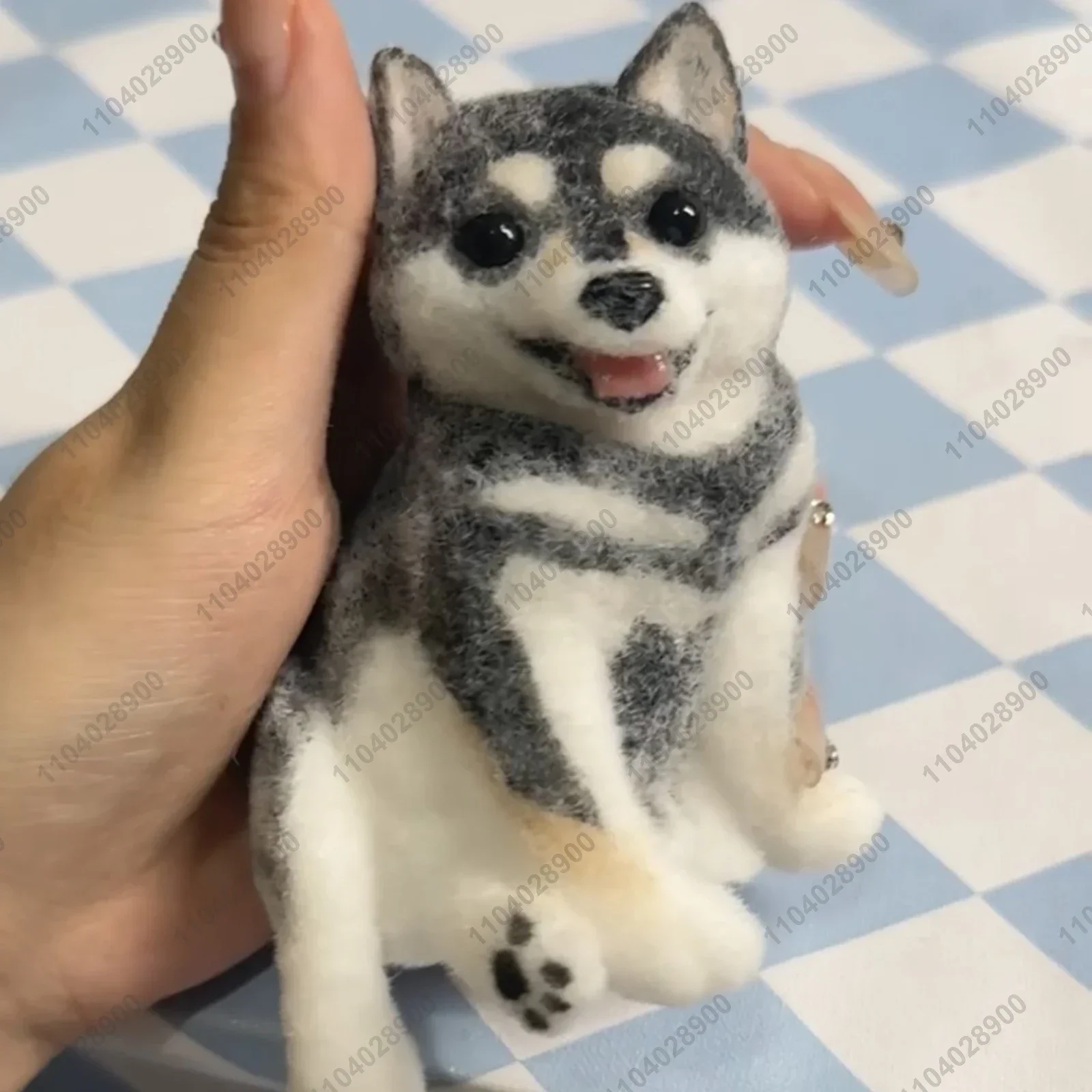 Shiba Inu Dog Taba Squishy Silicone Hand-Painted Fuzzy Puppy Doggy Squeeze Toy Mochi Toy Stress Release Hand Relax Gift Toy