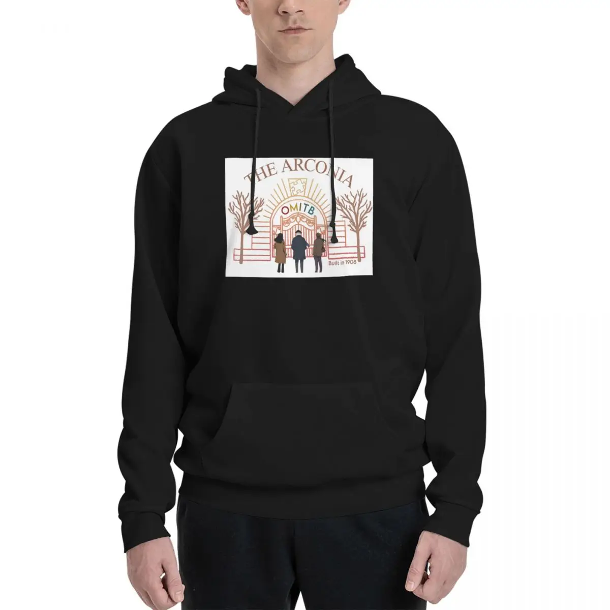 The Arconia Only Murders In The Building 1908 Hoodies Hip Hop Pullover Autumn Winter Men's Women's Sweatshirts Long Sleeve Tops