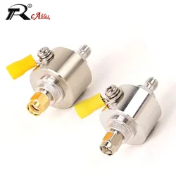 SMA Male to Female RF Coax lightning Arrester Surge Protector for Signal Booster GSM 3G 4G LTE Wireless LAN WiFi Antenna 50 Ohm