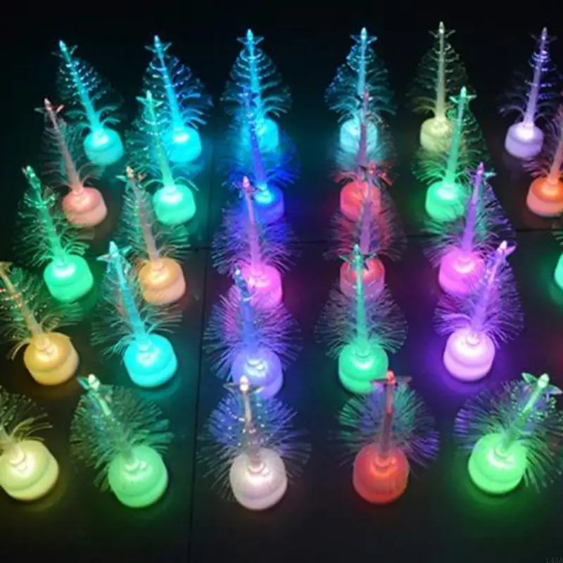 L43A LED Optical Christmas Tree Xmas Home Decorations Lights New Year For Home