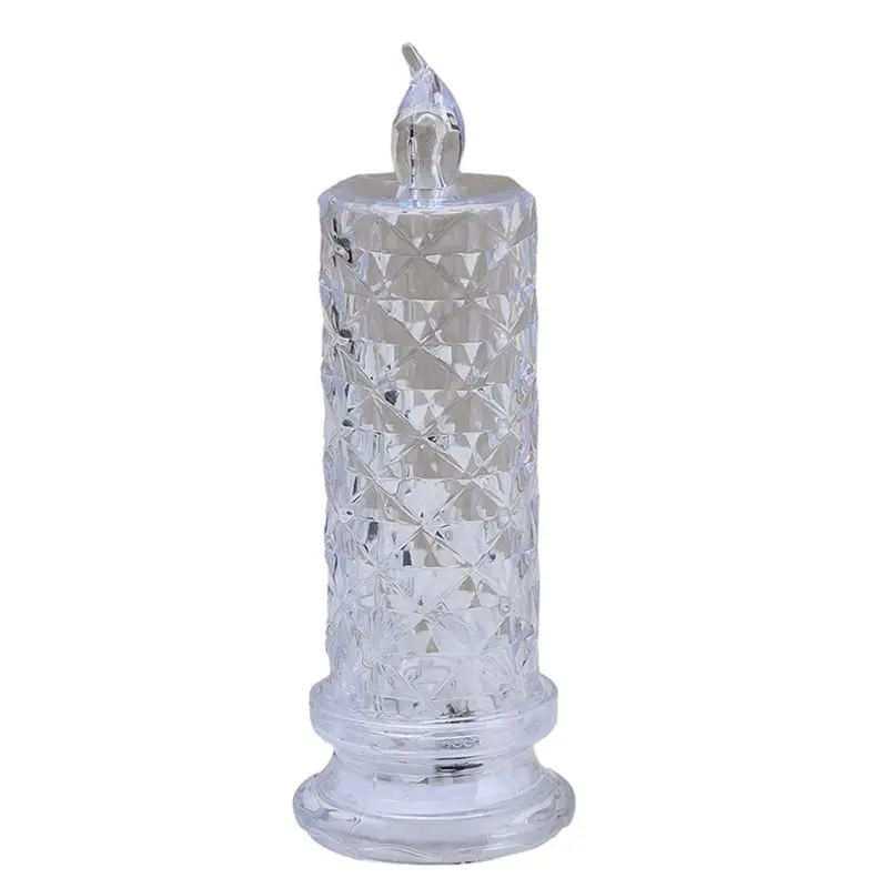【RABATT】Battery Operated LED Candle Lights Flameless Candles For Valentine's Day, For Annivers, Wedding Decorations