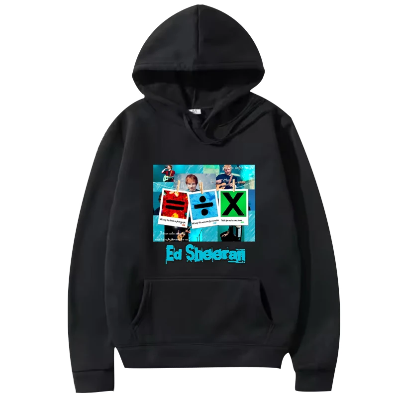 

Ed Sheeran Sheerios Mathematics Tour Graphic hoodie men women vintage Long sleeve Sweatshirt with print oversized hoodie unisex