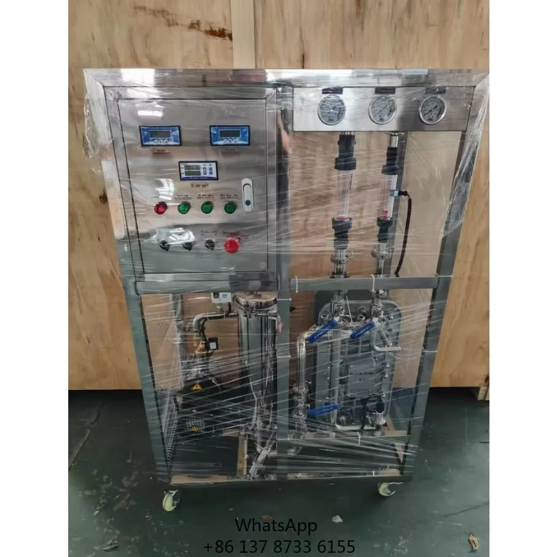 500 LPH EDI System For Electronics, Industrial Pure Water Production Equipment Ultra Pure Water System