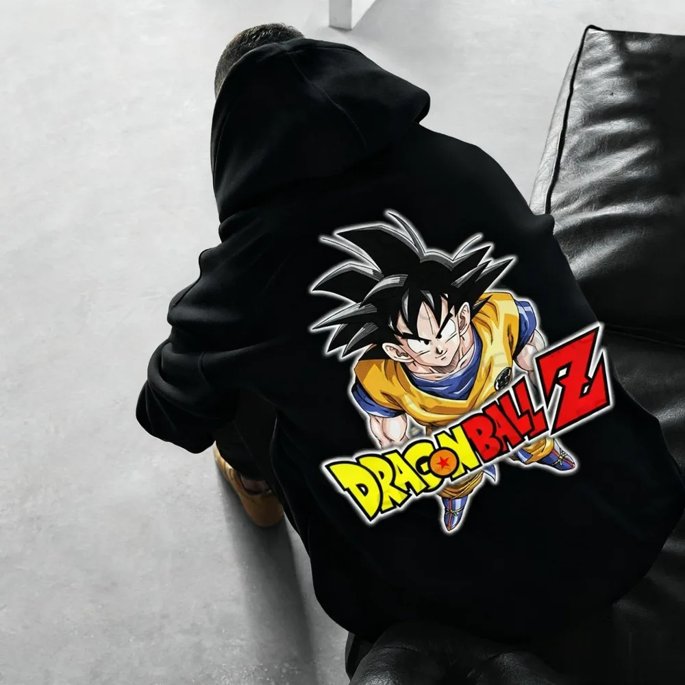 لعبة دراغون بول زد جوكو هوديي أنيمي طباعة البلوز للجنسين بلوزة كاجوال الشارع الشهير سترة الخريف الشتاء بلوزات على الموضة جديد Y2k #2