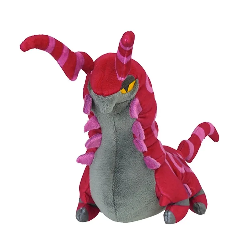 Juegos de anime originales Pokemon Fit Venipede y scolipede muñeco de peluche suave