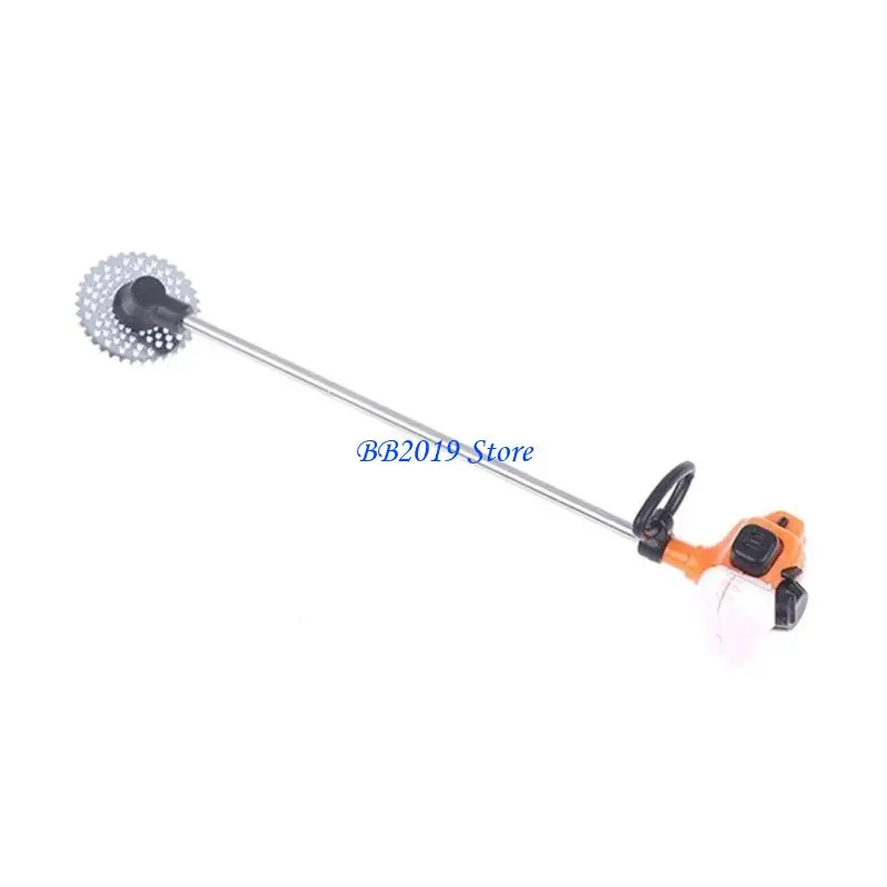 

Q0KB Кукольные домики Коллекционная бензопила 1/12 Масштабные аксессуары для кукольных домиков Садовые декоры