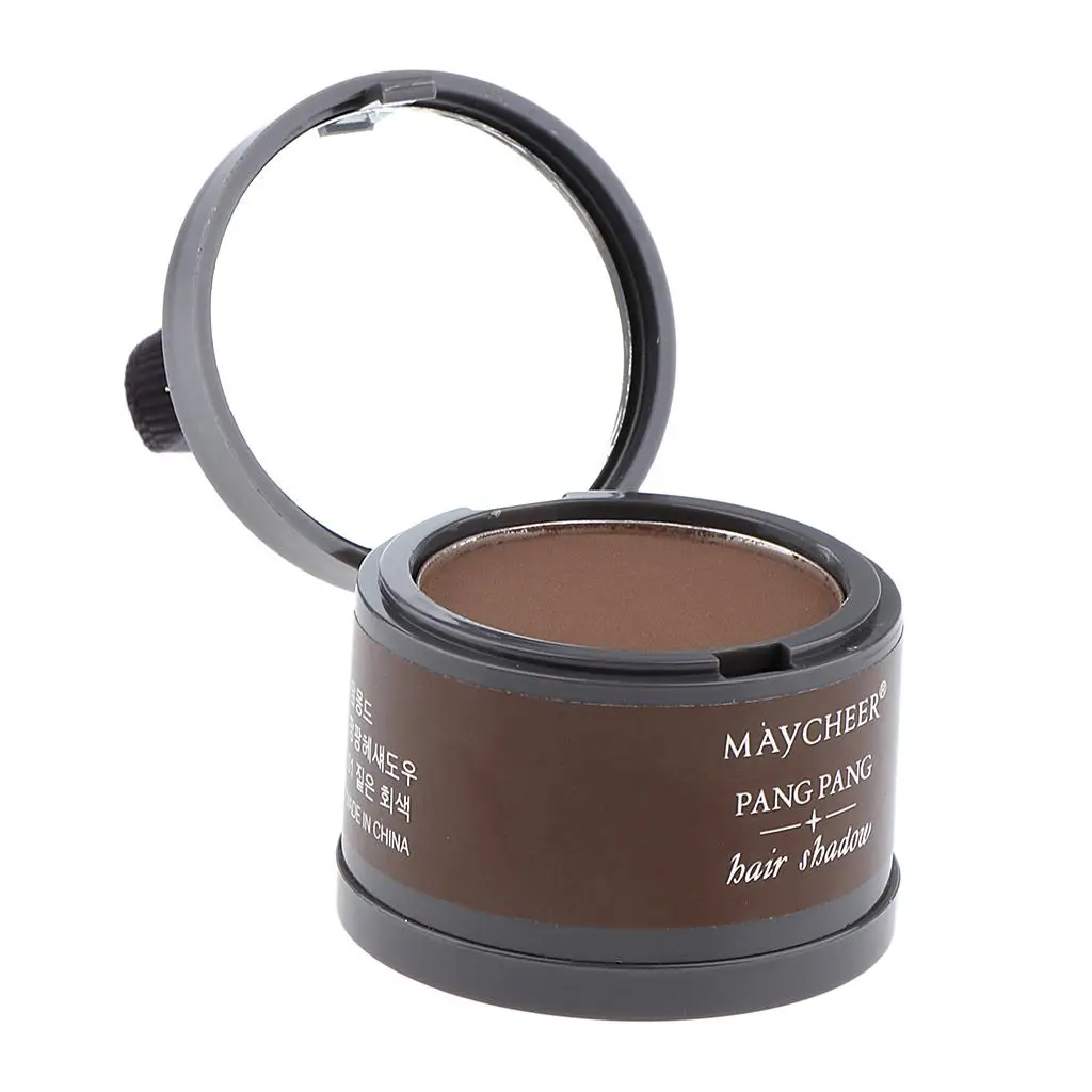 Paleta de corretivo de linha fina, pó de sombreamento, paleta de sombra de olhos natural para coloração de cabelo e modificação de testa