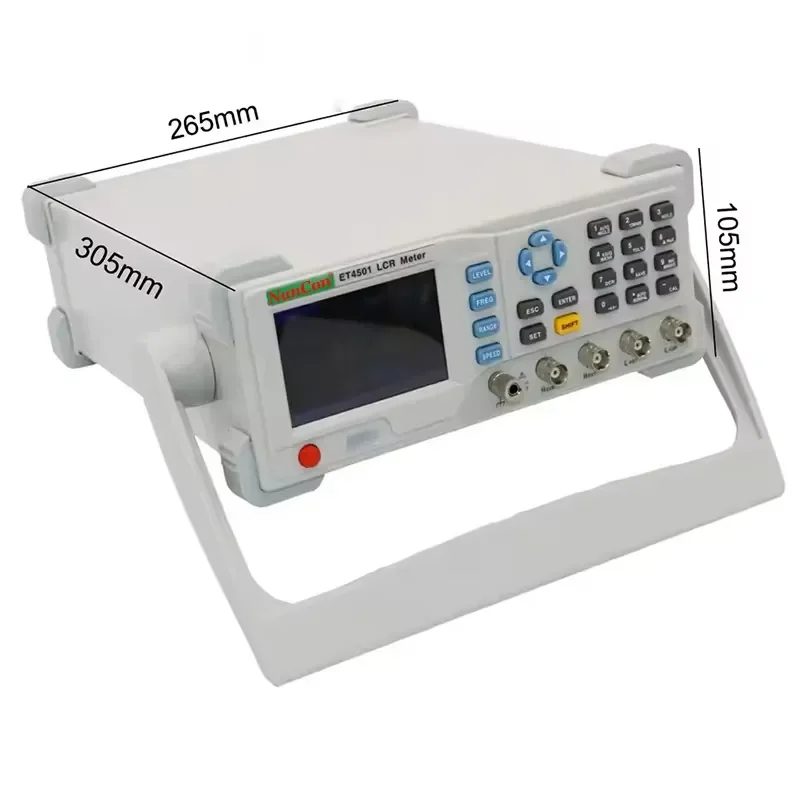 Benchtop Digital LCR Meter Capacitance Resistance Inductance Measure High Accuracy NanCon 1 Year IP67 Protection 110/220V