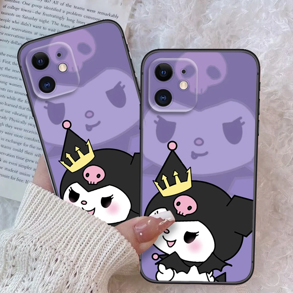 Z30 Kuromi cute Soft Case for Huawei Y5P Y6P Y7A Y8P Y9A Y6 Y7 Y8S Y9S Y9 Prime Nova 9 9I 4E 5T 7 Mate 10 Lite 20 Pro P30