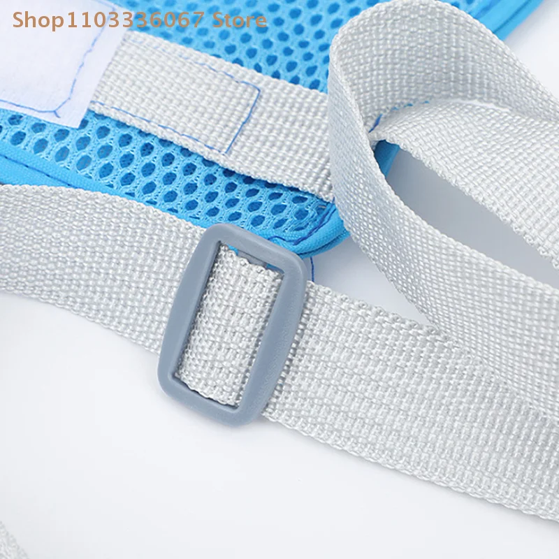 [HB]Hand Control Dementia Anti-Scratch Breathable Wrist Zipper Style Fixation Restraint Gloves Wrist Strap For Patients Elder