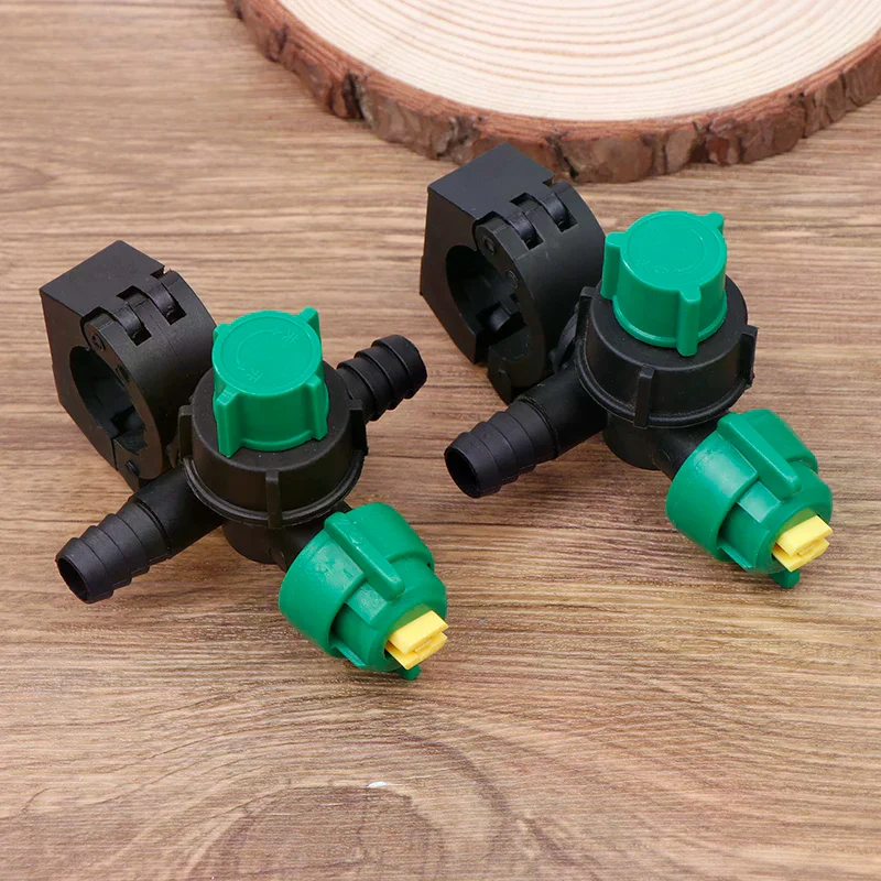 For Agriculture Tubing Garden Irrigation External Thread Agricultural Sprayer Fan Shaped Spraying Adjustable Nozzle 1Pc