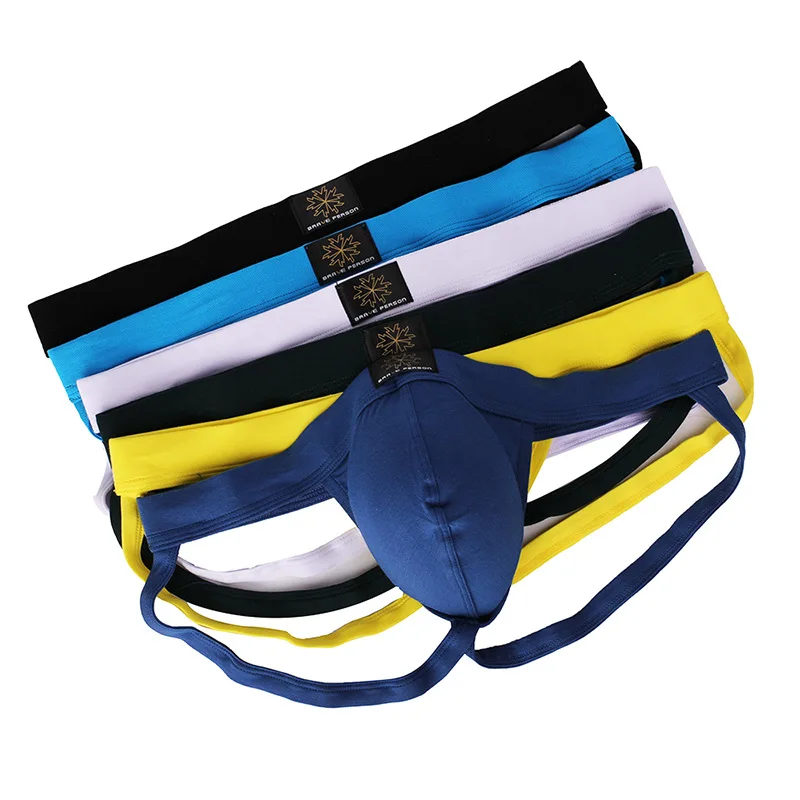Fashion Men's Underwear Soft Backless Thongs Low Waist Youth G-string