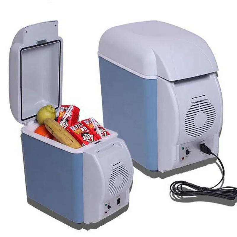 

%a 7.5L hot and cold car refrigerator mini refrigerator DV 12v portable mini fridge mini car refrigerator
