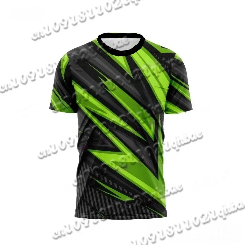 

Parent Child Sports T-shirt Summer Breathable Quick Drying Short Sleeved Men's Sublimation 3D Printed Jersey Couple T-shirt