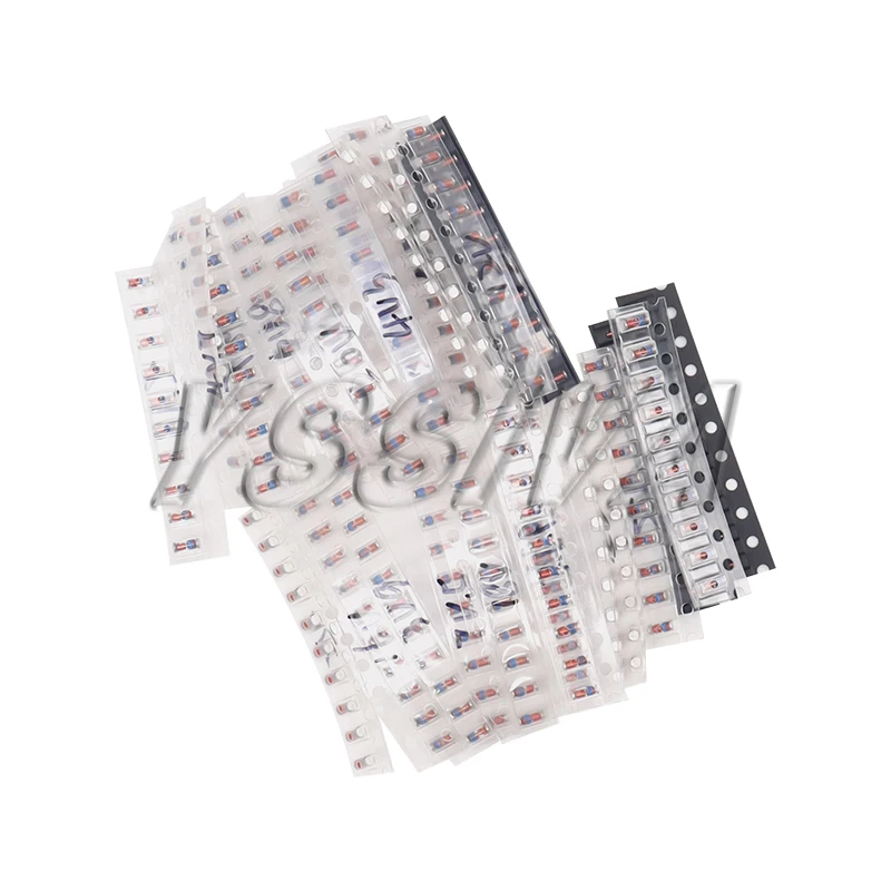 300PCS SMD LL34 3V-24V 2V-39V Zener Diode Kit 0.5W 1/2W SMD Diode Set 1N4148 image 4