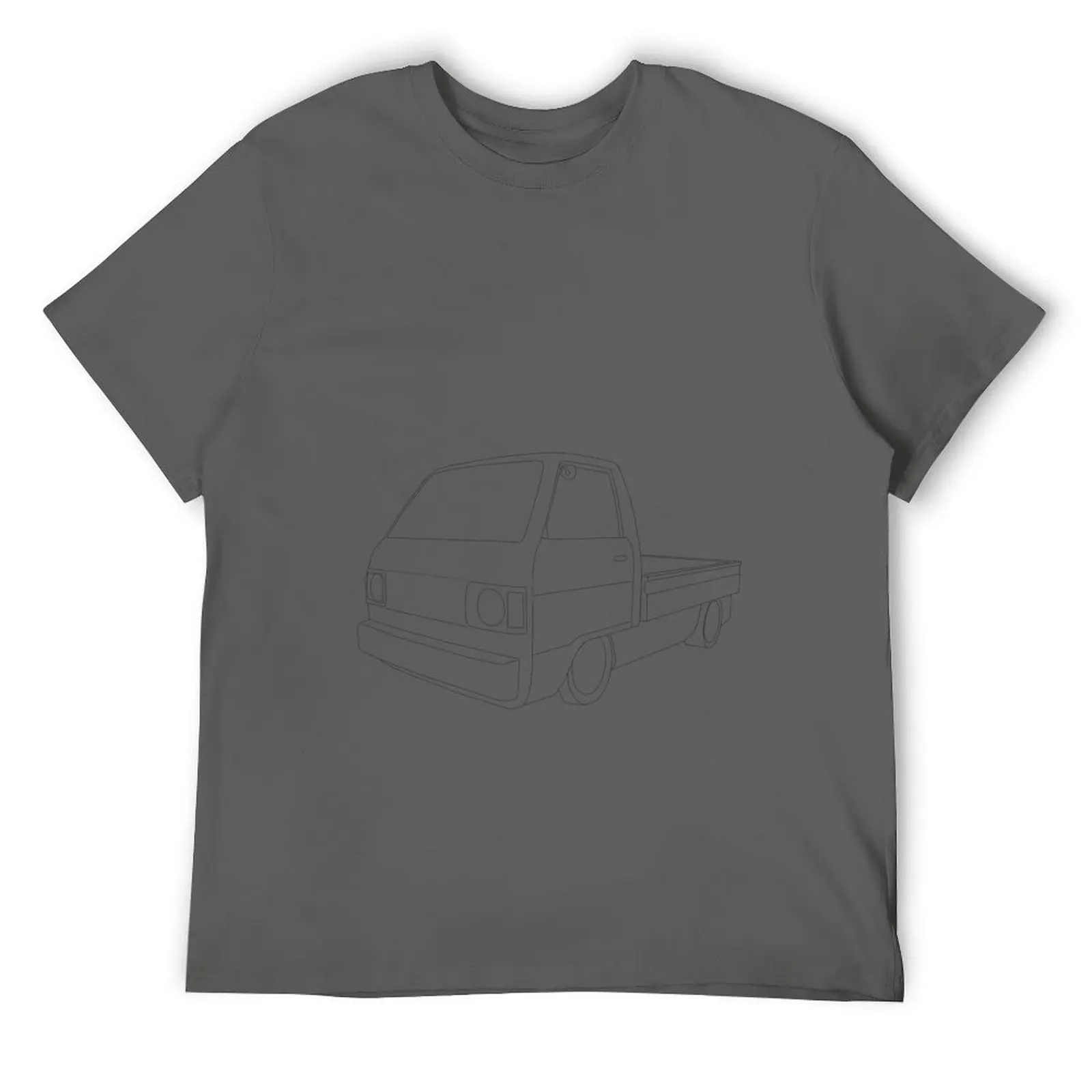 

freshandminty Honda acty kei truck subtle outline T-Shirt hippie clothes luxury t-shirt mens t shirts casual stylish