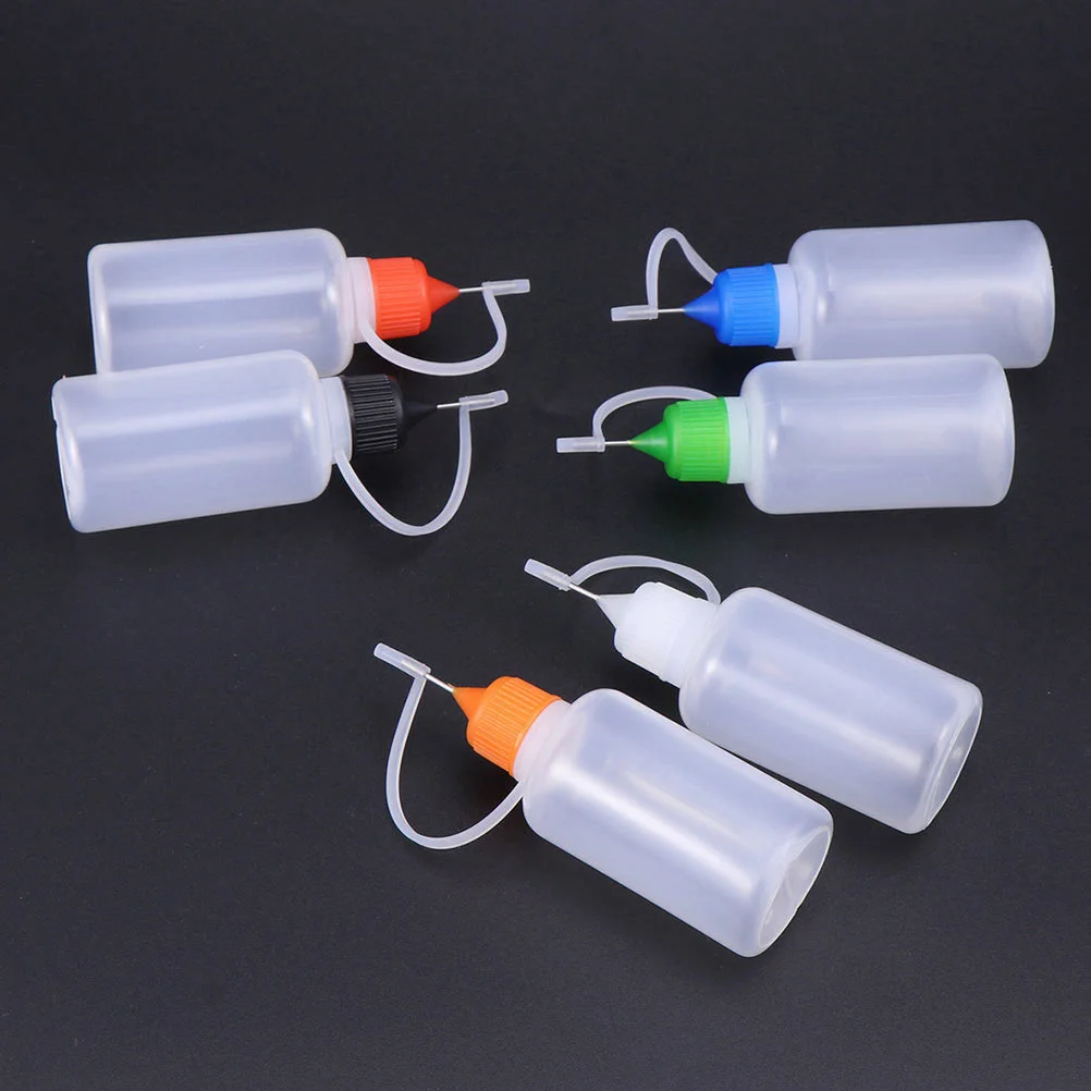 25 Pcs Squeeze Bottle Extrusion Type Needle Oiler Bottles Storage 900X300X300CM Pet DIY Paint Needle-tip Glue