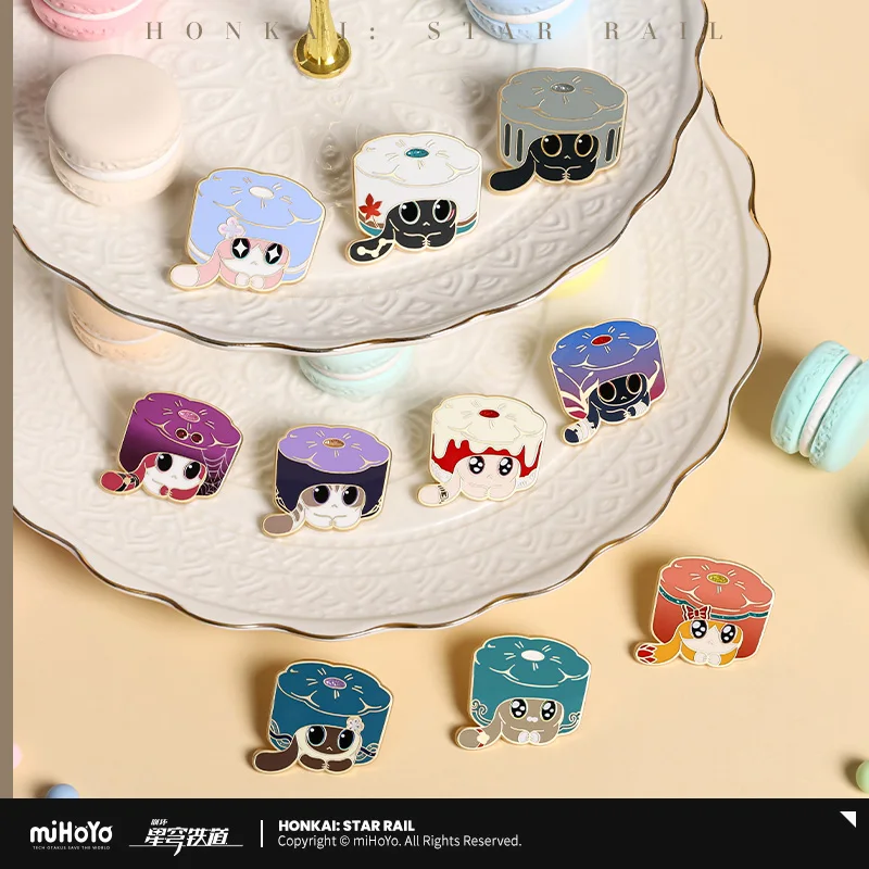 

Honkai Star Rail Metal Badges Official Game Ruan Mei Genuine Brooch Bag Decoration Doujin Birthday Gifts Pre-sale