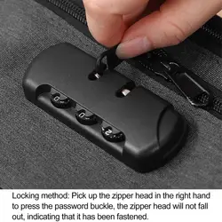 Fireproof File Storage Pouch Fireproof Document Bag with Password Lock 3-layer File Storage Case for Home for Certificates
