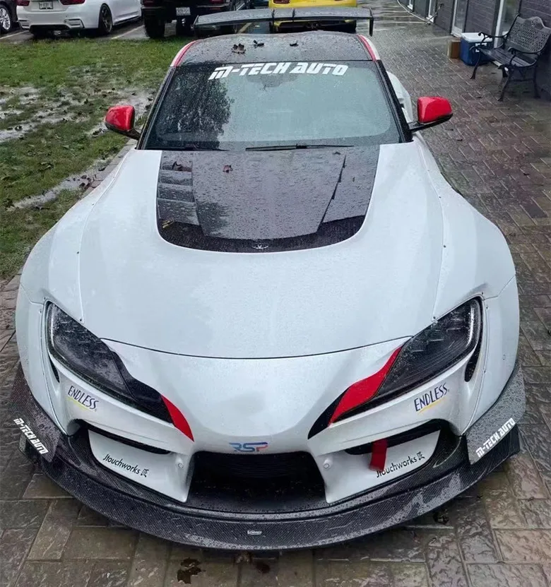 

suitable for Toyota Supra Carbon Fiber Hood Engine Cover Hatch