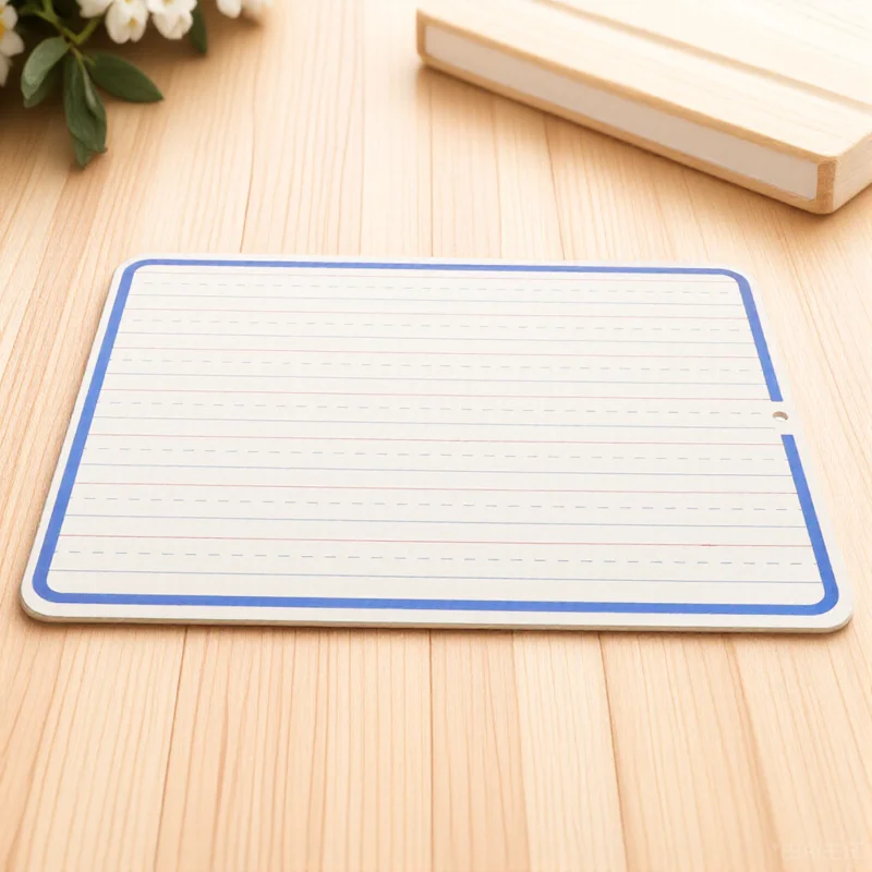 سبورة بيضاء تعليمية صغيرة للمراهقين، أنشطة كتابة الرسم، أداة تعليمية إبداعية، سبورة بيضاء مع خطوط #1