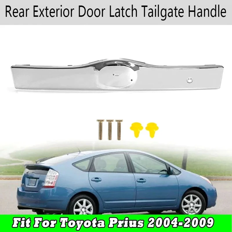 Rear Exterior Door Latch Tailgate Handle Liftgate Trunk For Toyota Prius 2004-2009