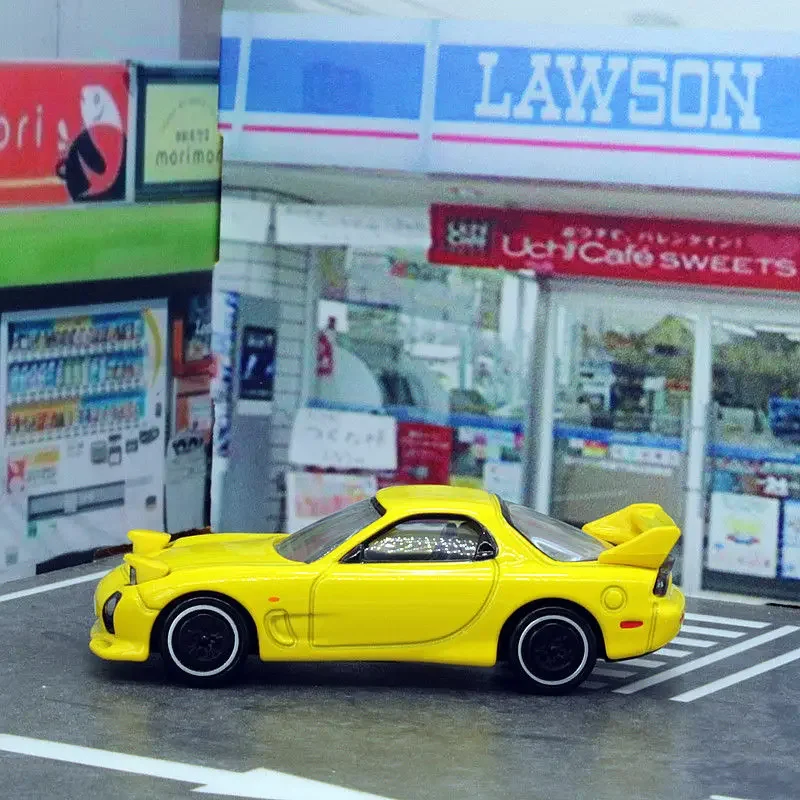 TAKARA TOMY Tomica, новая версия фильма, 12 инициалов DRX-7 Takahashi Keisuke, мини-симулятор, игрушечный автомобиль из сплава, литая под давлением металлическая модель, подарок