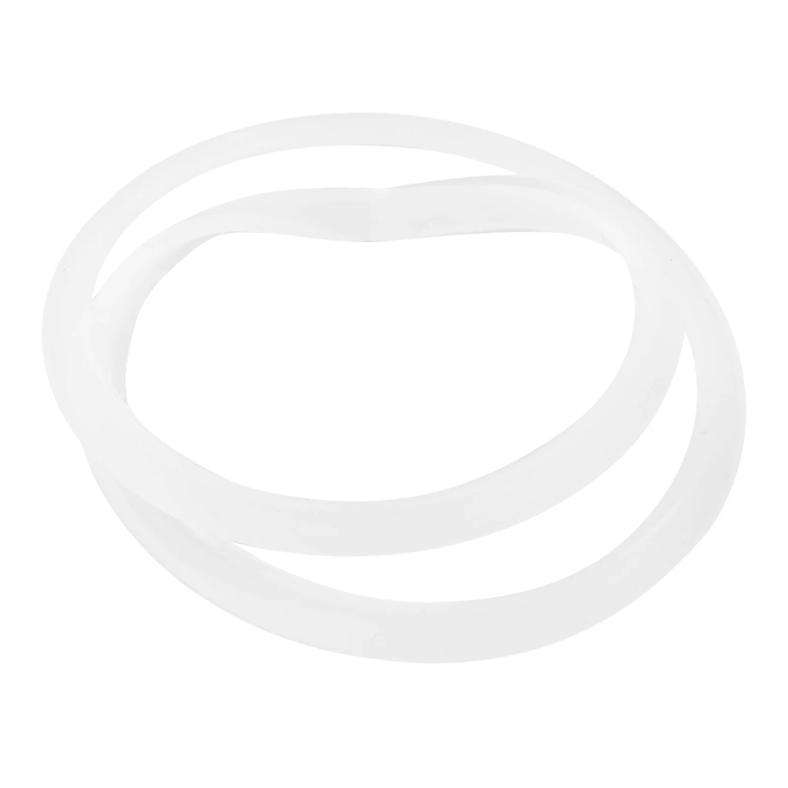 

2Pcs Food Box Sealing Ring Leak Proof Silicone Lid Seal for Bento Containers Reusable Easy Clean Kitchen Storage Supplies