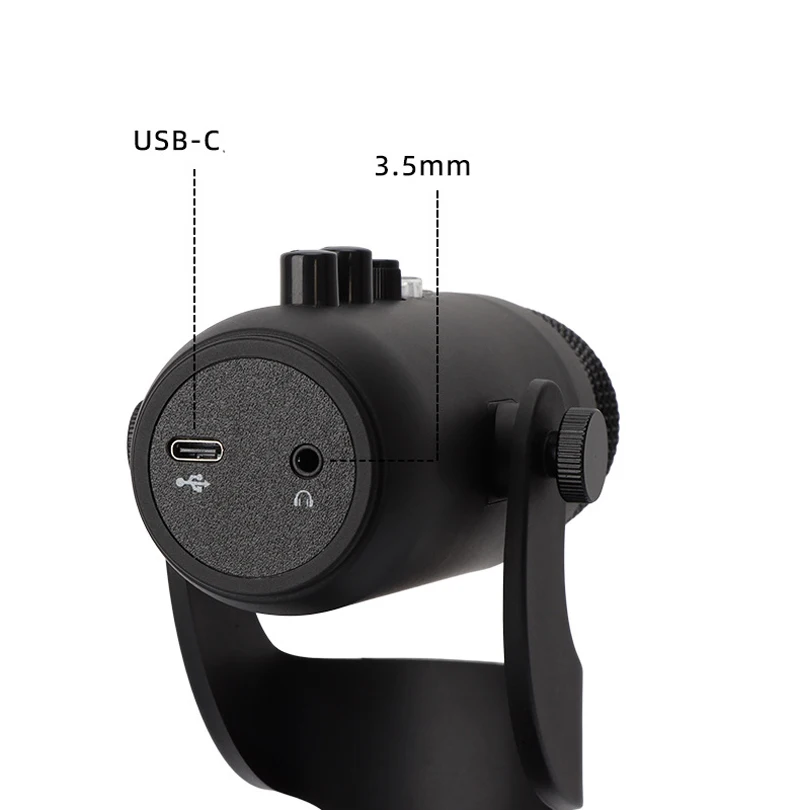게이머 PC 마이크컴퓨터 PC USB 마이크 노래 녹음을 위한 전문 콘덴서 마이크