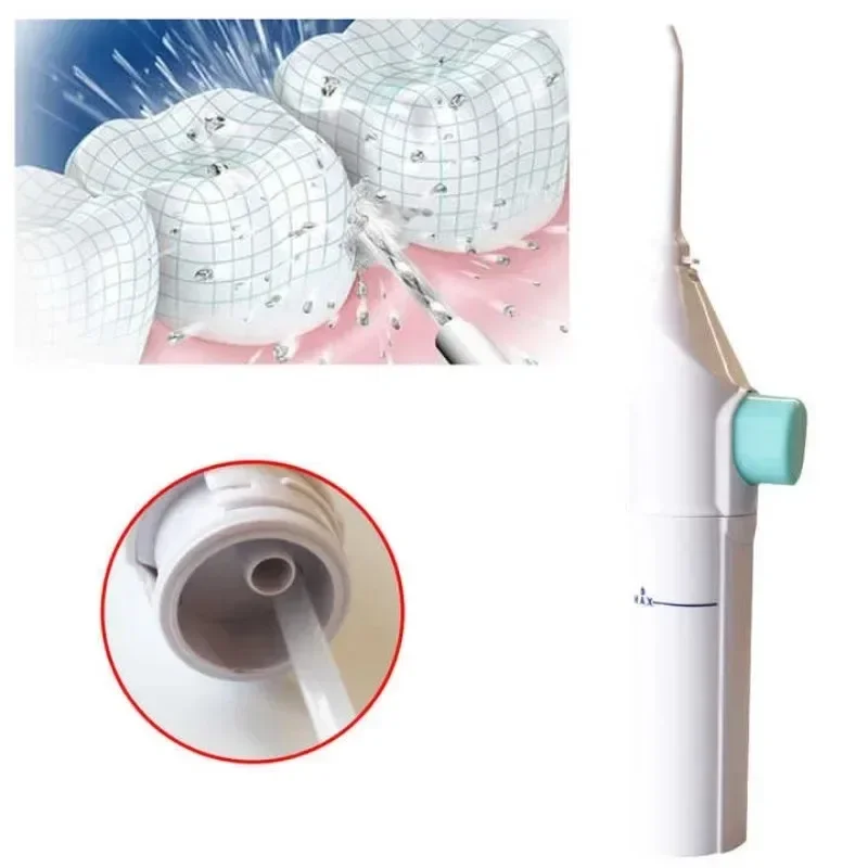 Power Flow Oral Flushing Stain Cleaning Dental Braces  Manual Toothbrushes Dental Cleaners Portable Oral Irrigators