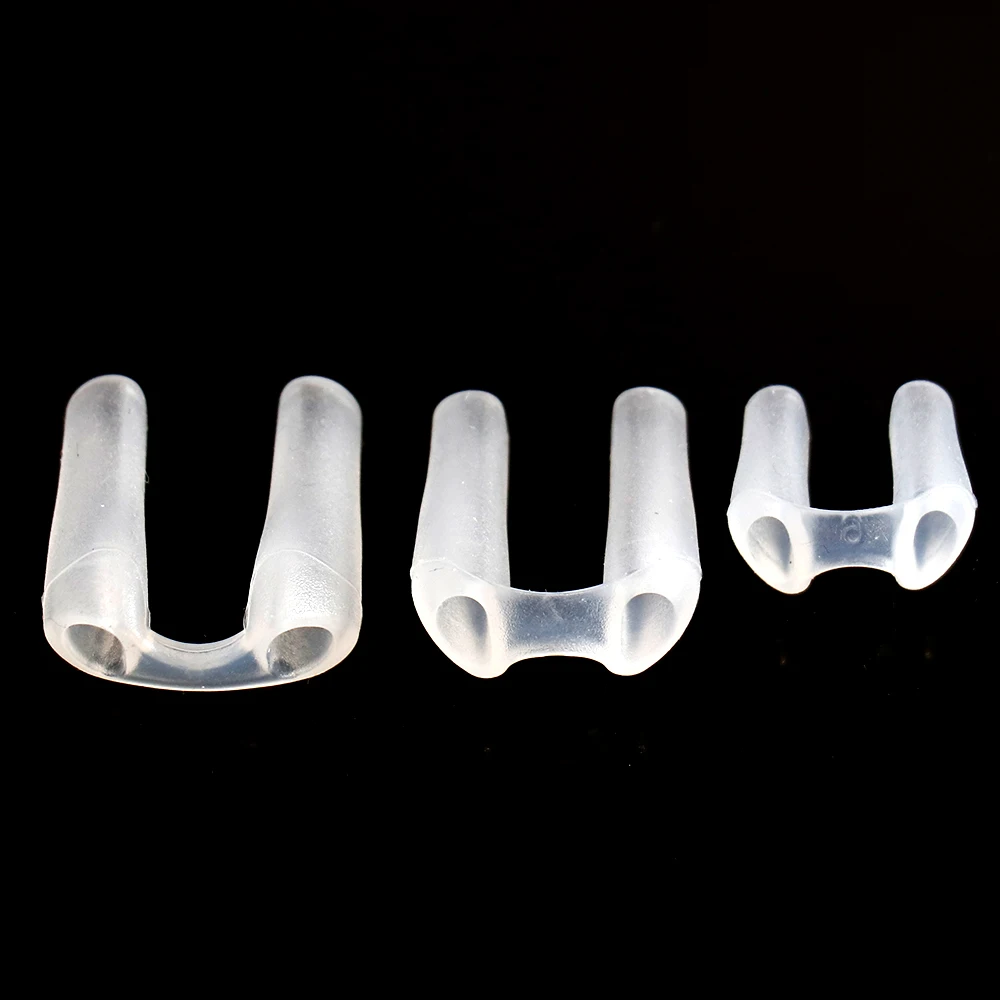 術後鼻矯正器 鼻形成術用シリコン製鼻孔サポート 矯正調整用 鼻の曲がりを修正する美容鼻クリップ 3サイズ