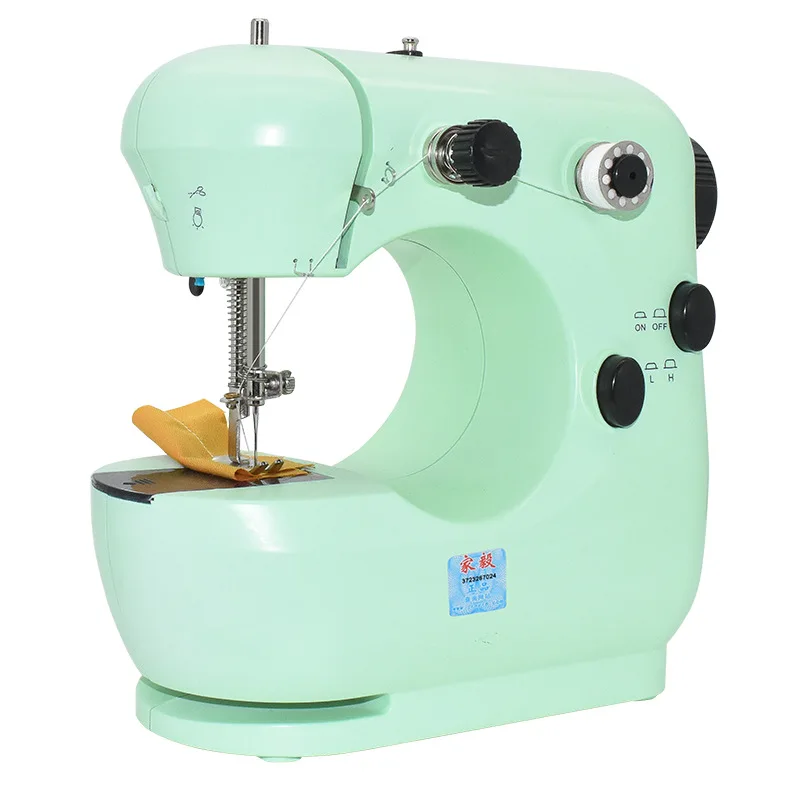 Multifunctional Portable Mini Household Sewing Machine,Automatic&Manual Dual Use Handheld Stitching Tool,DIY Clothes Sewing