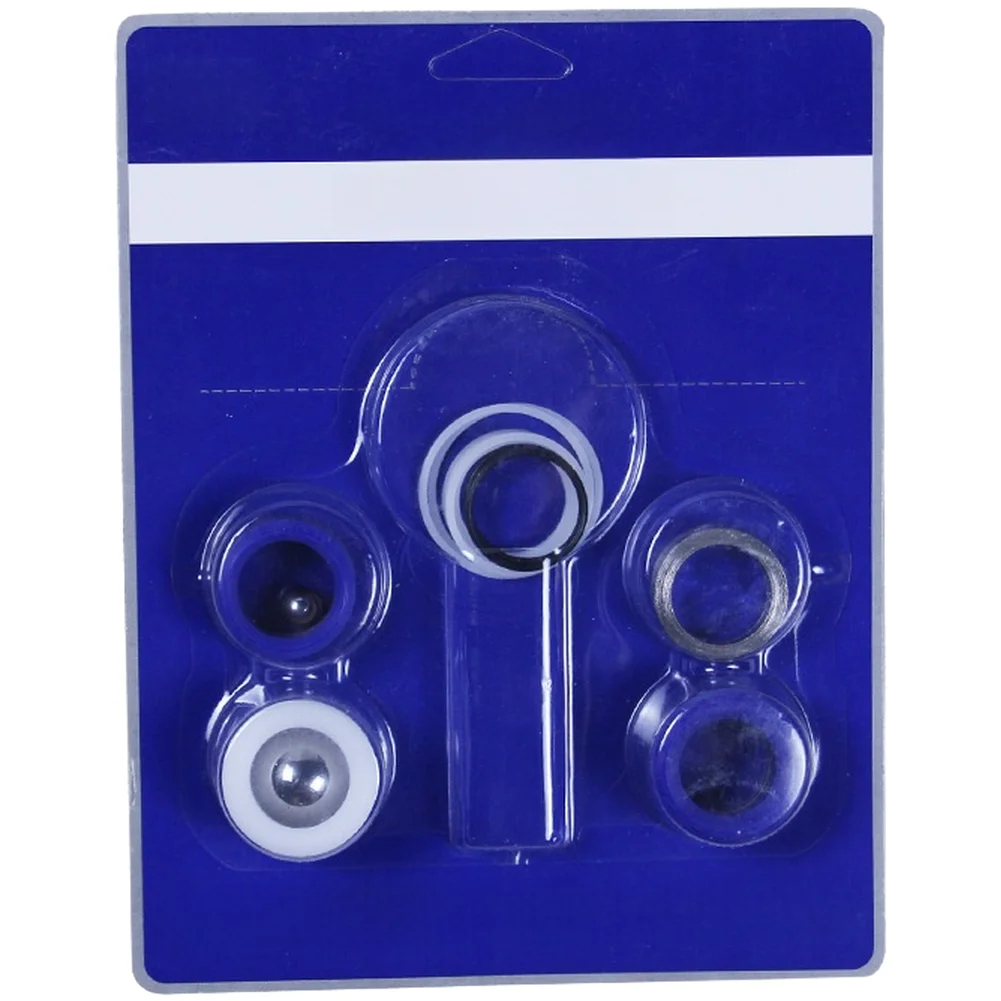 For Airless Sprayer Sealing Ring Kit for Model 390 PTFE Blue 17.78 x 13.97 x 2.54 cm Reliable Performance in Professional Use