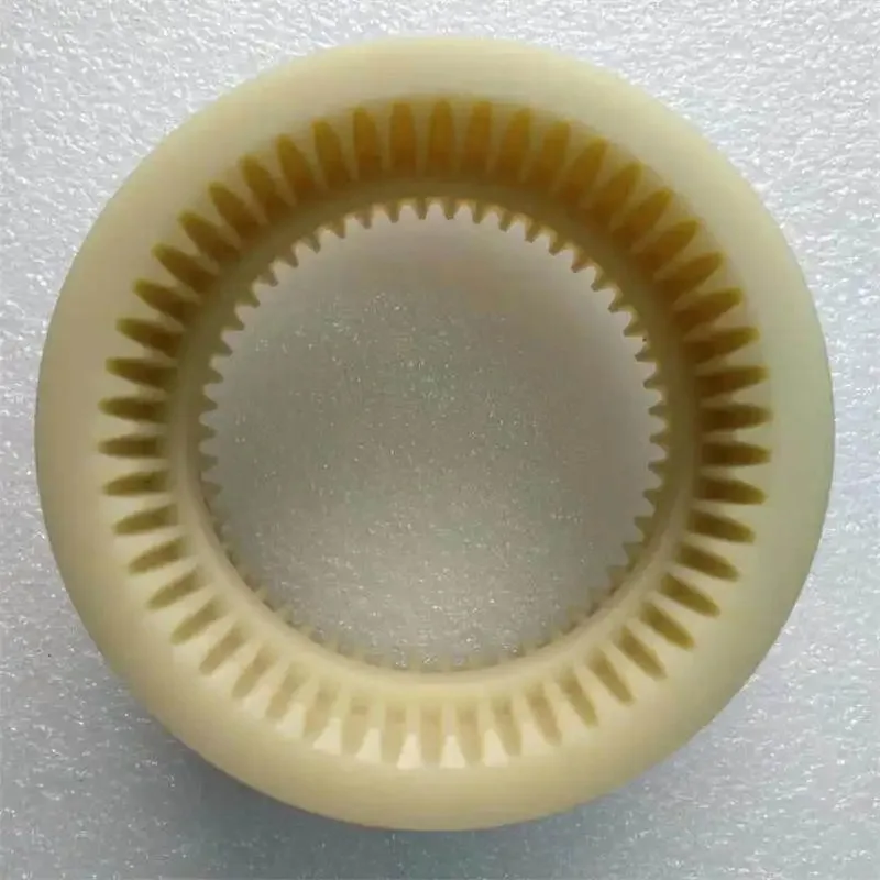 Nylon Gear Sleeve for M-19 24 28 38 42 48 55 65 44-Tooth Flexible Shaft Coupling Parts Transmission