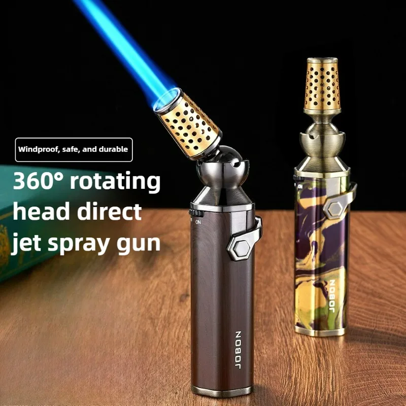 

JOBON кухонный уличный воспламенитель для барбекю, вращающаяся насадка, распылитель прямой струи, зажигалка с предохранительным замком, инструмент для зажигалки