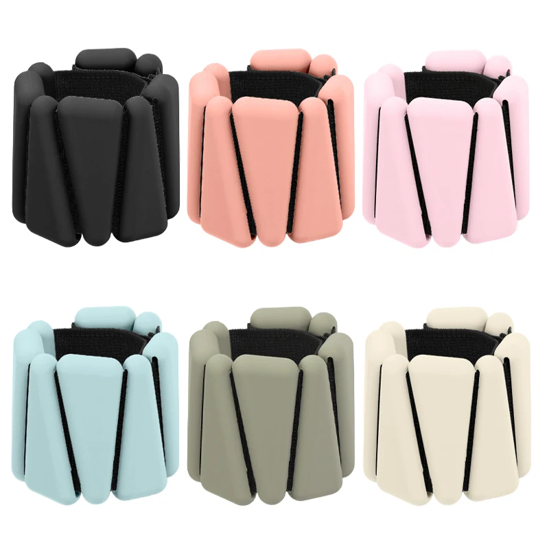 Adjustable Silicone Ankle Wrist Weights Fitness Bracelet for Workout Yoga