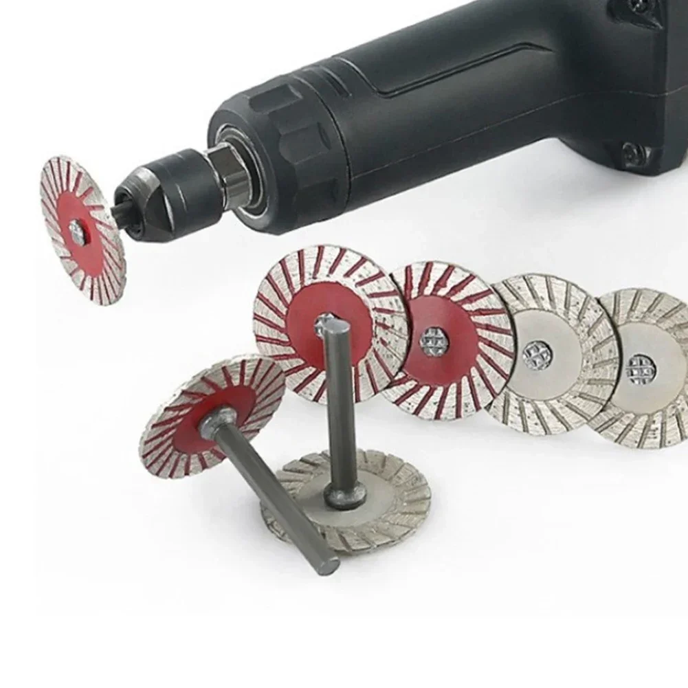 Diamond Cutting Disc Circular Saw Blade Sanding Disc Grinding Wheel With Mandrel For Wood Metal Stone Granite Marble