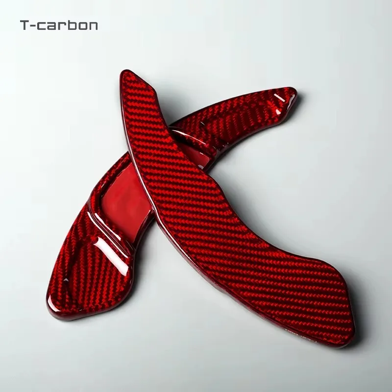 Carbon Fiber Steering Wheel  Forged Carbon Extension Shift Paddle Fit for VW Golf 7 MK7 Paddle Shifter for GTI R-Line