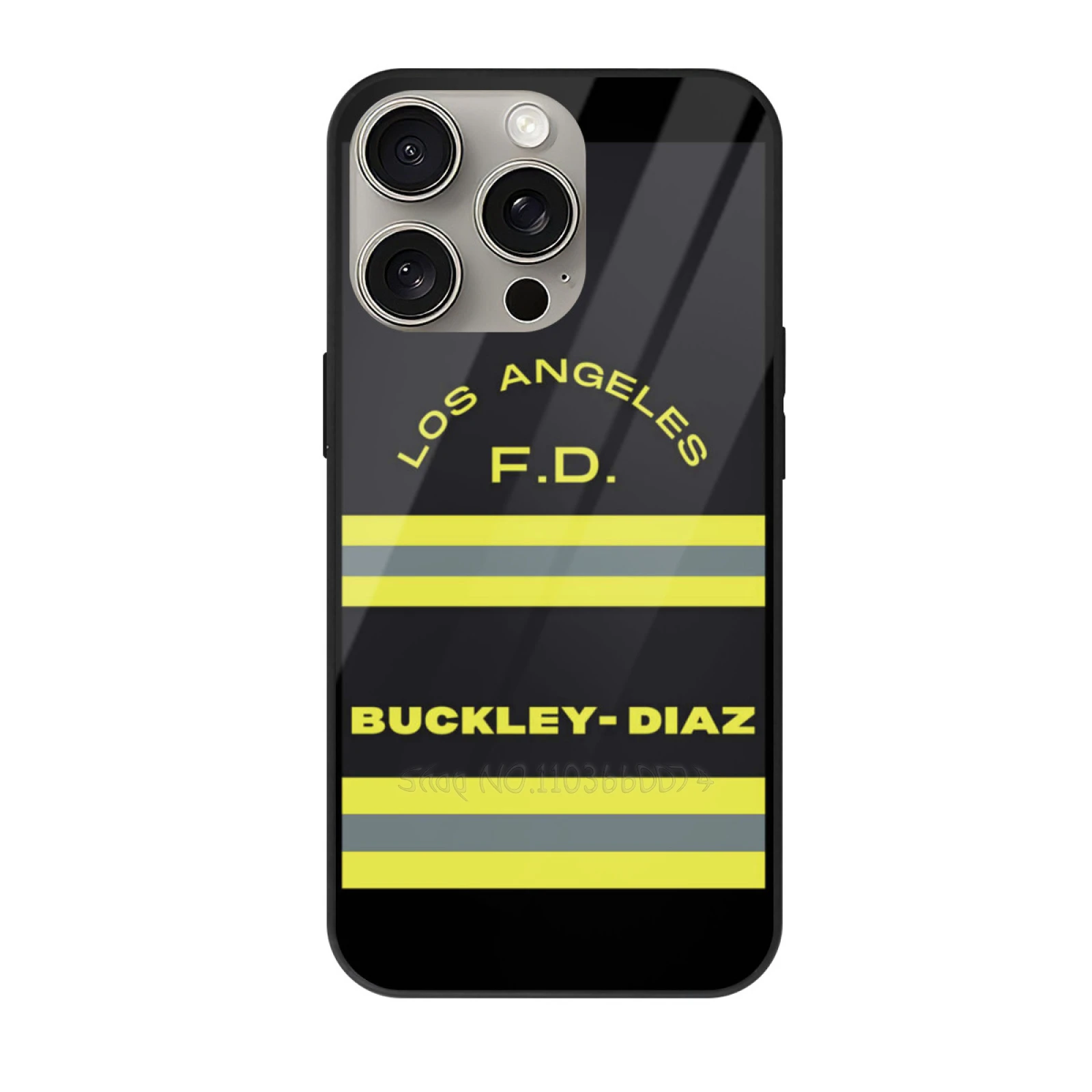 Buckley Diaz النار سترة ملصق جراب هاتف آيفون 16 15 14 13 11 12 Mini Xr X 16Puls 15Pro الحالات الناعمة 9 1 1 9 1 برنامج تلفزيوني