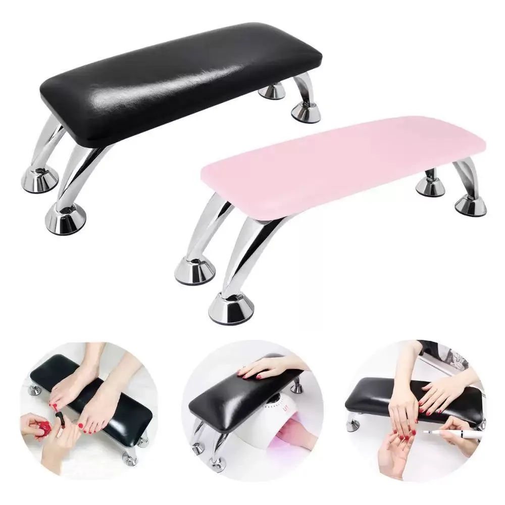 

Armrest and Nail Art Mat Set for Nail Salons Ultra-fine Fiber Leather Hand Pillow Anti-slip and Wear-resistant Universal for